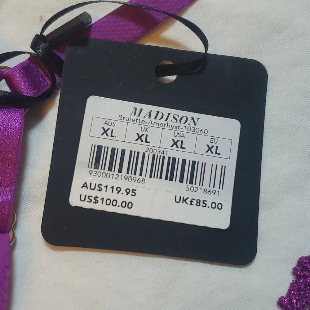 Madison Bralette sz xl Honey Birdette - Picture 3 of 5